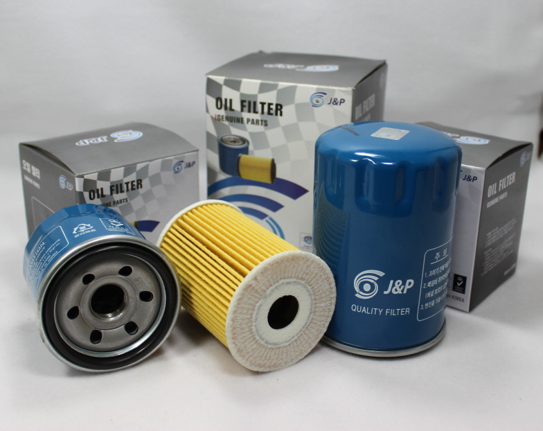 J&P Brand Oil Filters for Hyundai, KIA, GM Chevrolet and Ssangyong vehicles